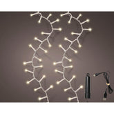 Lumineo BO Duracharge Compact String Light with Twinkle Effect 400cm - Clear/Warm White